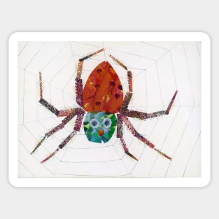 the very busy spider Sticker